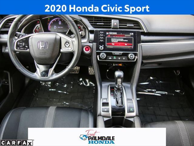 used 2020 Honda Civic car, priced at $20,527