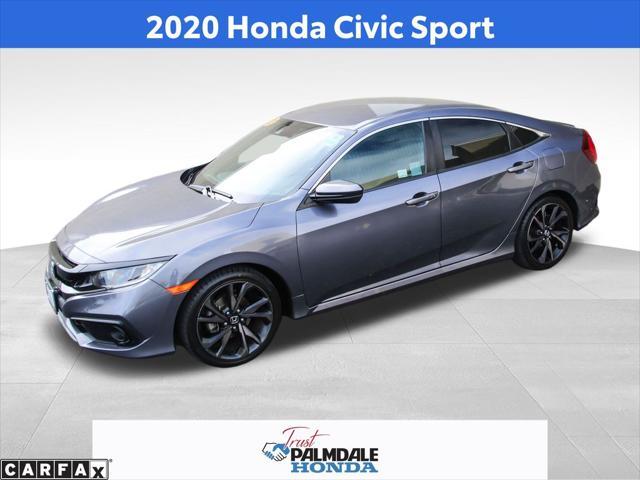 used 2020 Honda Civic car, priced at $20,527