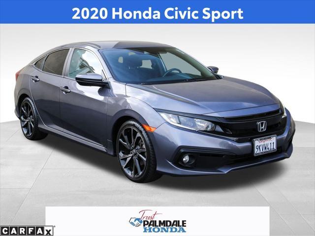 used 2020 Honda Civic car, priced at $20,527