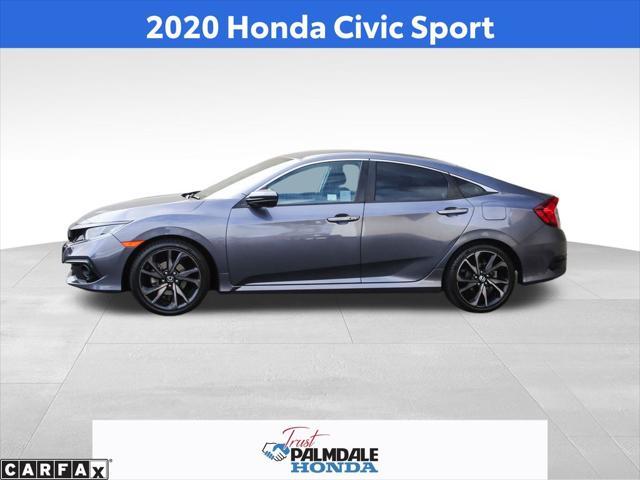 used 2020 Honda Civic car, priced at $20,527