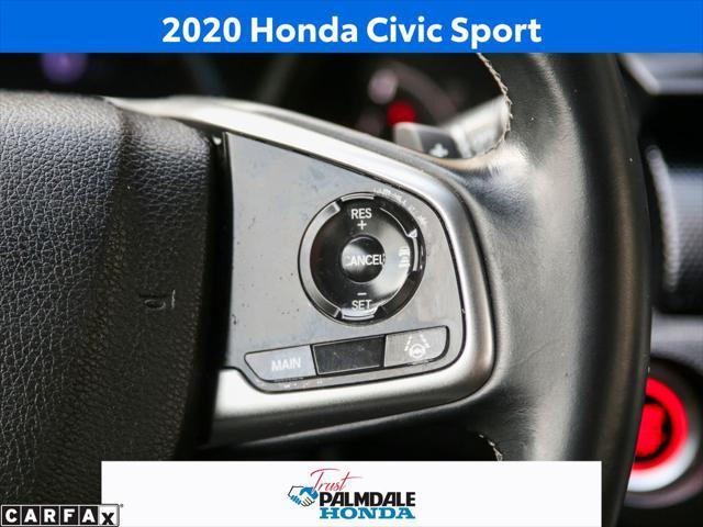 used 2020 Honda Civic car, priced at $20,527