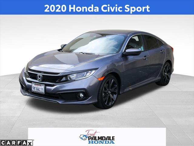 used 2020 Honda Civic car, priced at $20,527