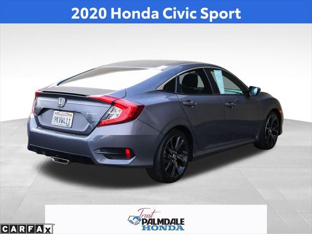 used 2020 Honda Civic car, priced at $20,527