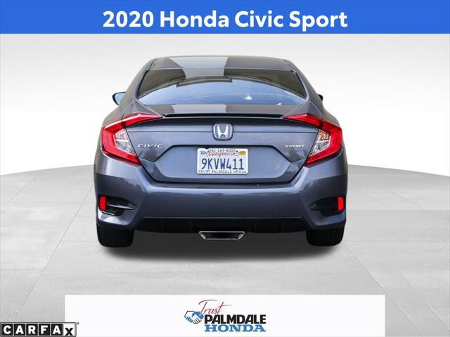 used 2020 Honda Civic car, priced at $20,527