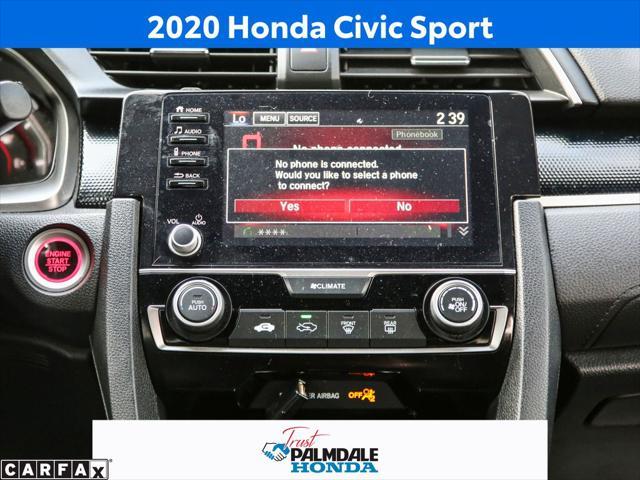 used 2020 Honda Civic car, priced at $20,527