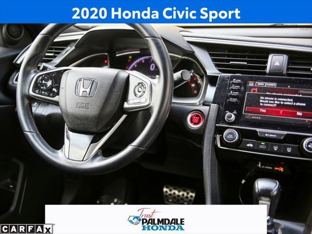 used 2020 Honda Civic car, priced at $20,527