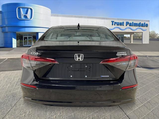 new 2025 Honda Civic Hybrid car, priced at $33,100