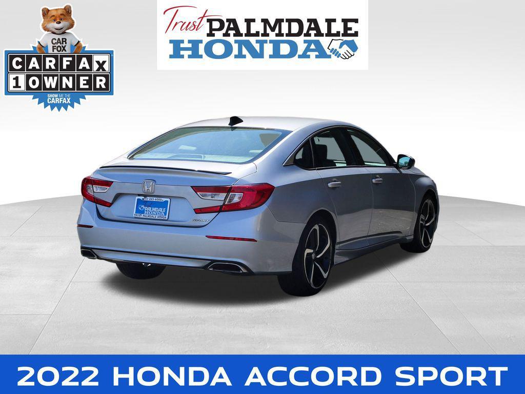 used 2022 Honda Accord car, priced at $24,912
