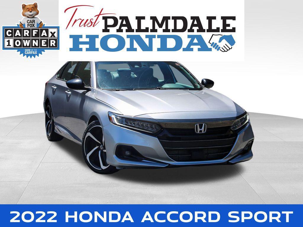 used 2022 Honda Accord car, priced at $22,879