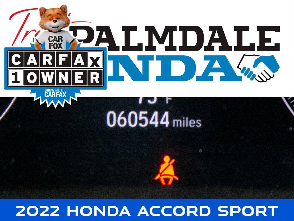 used 2022 Honda Accord car, priced at $22,879