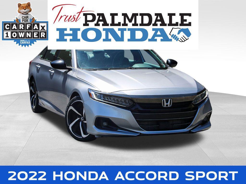 used 2022 Honda Accord car, priced at $22,879