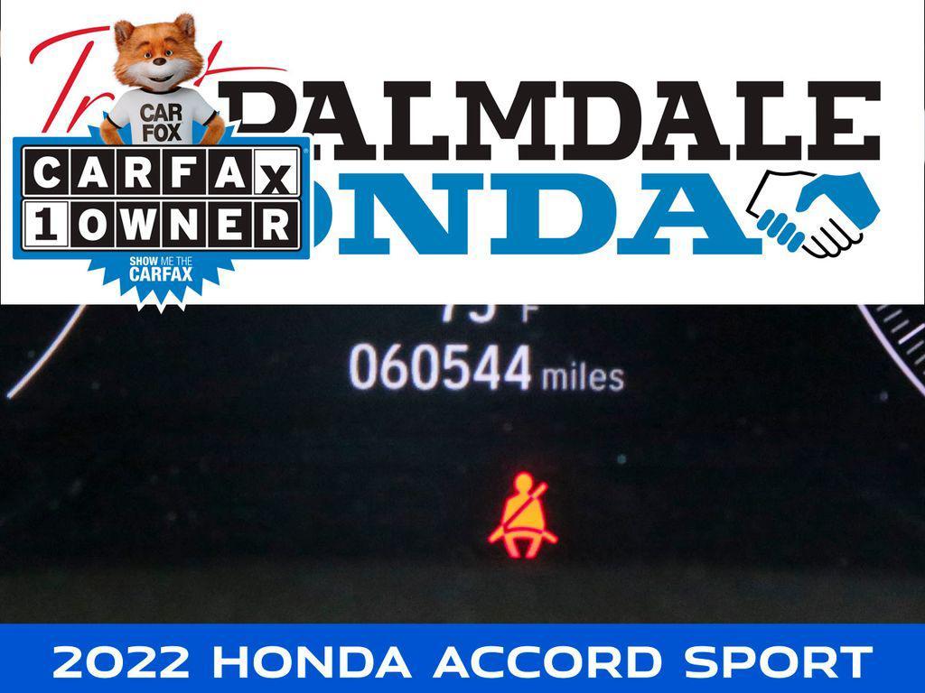 used 2022 Honda Accord car, priced at $22,879