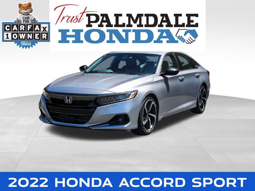 used 2022 Honda Accord car, priced at $22,879