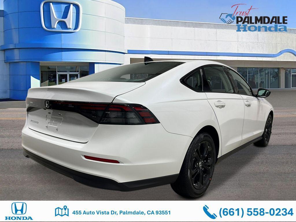 new 2025 Honda Accord car, priced at $30,665