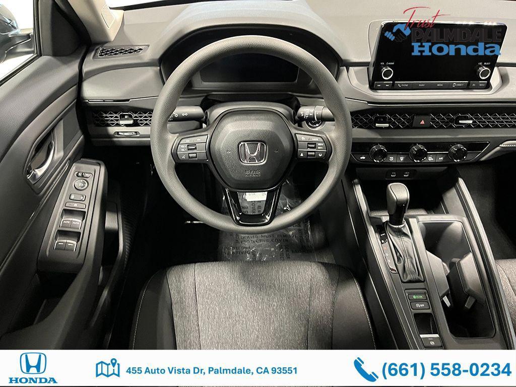 new 2025 Honda Accord car, priced at $30,665