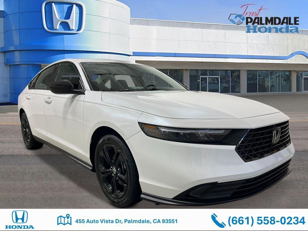 new 2025 Honda Accord car, priced at $30,665