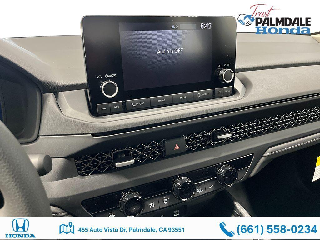 new 2025 Honda Accord car, priced at $30,665