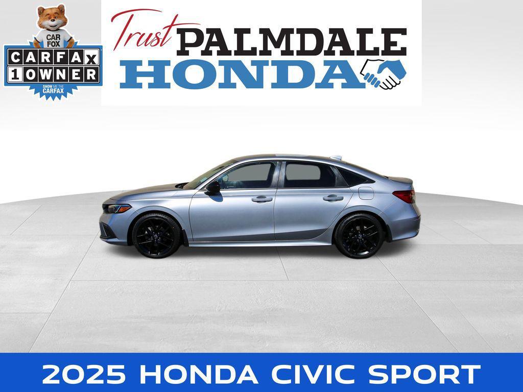 used 2025 Honda Civic car, priced at $25,798