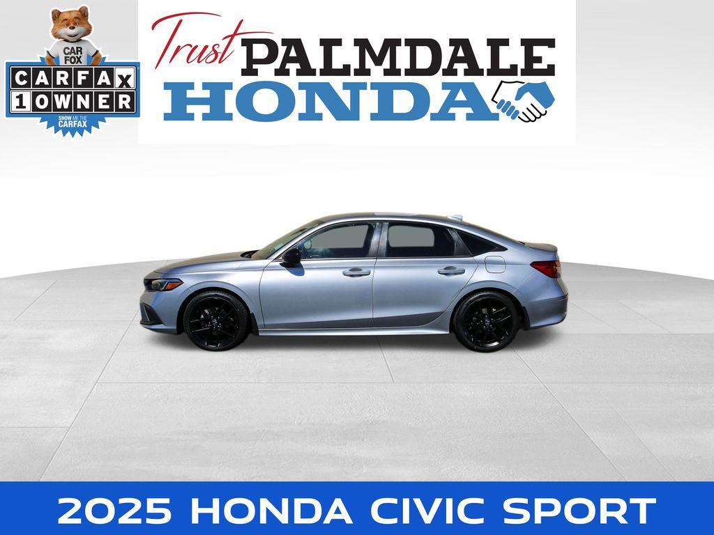 used 2025 Honda Civic car, priced at $25,798