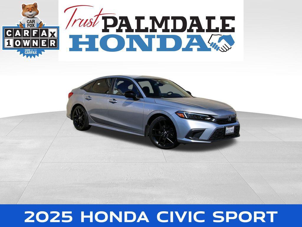 used 2025 Honda Civic car, priced at $25,798