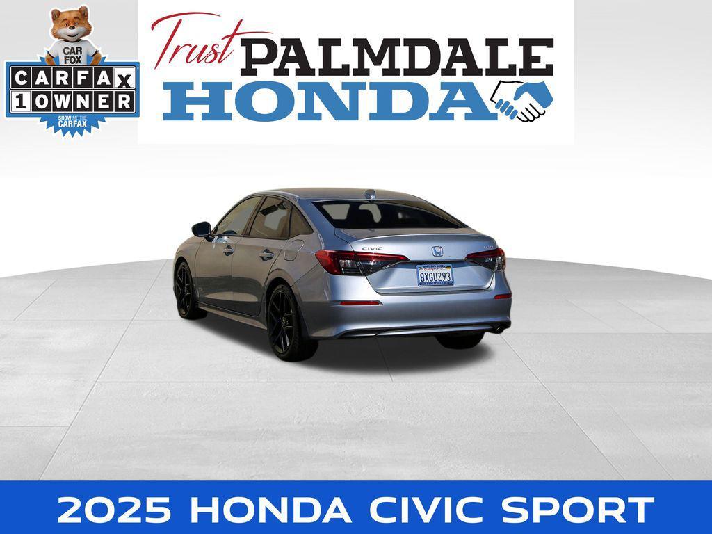 used 2025 Honda Civic car, priced at $25,798