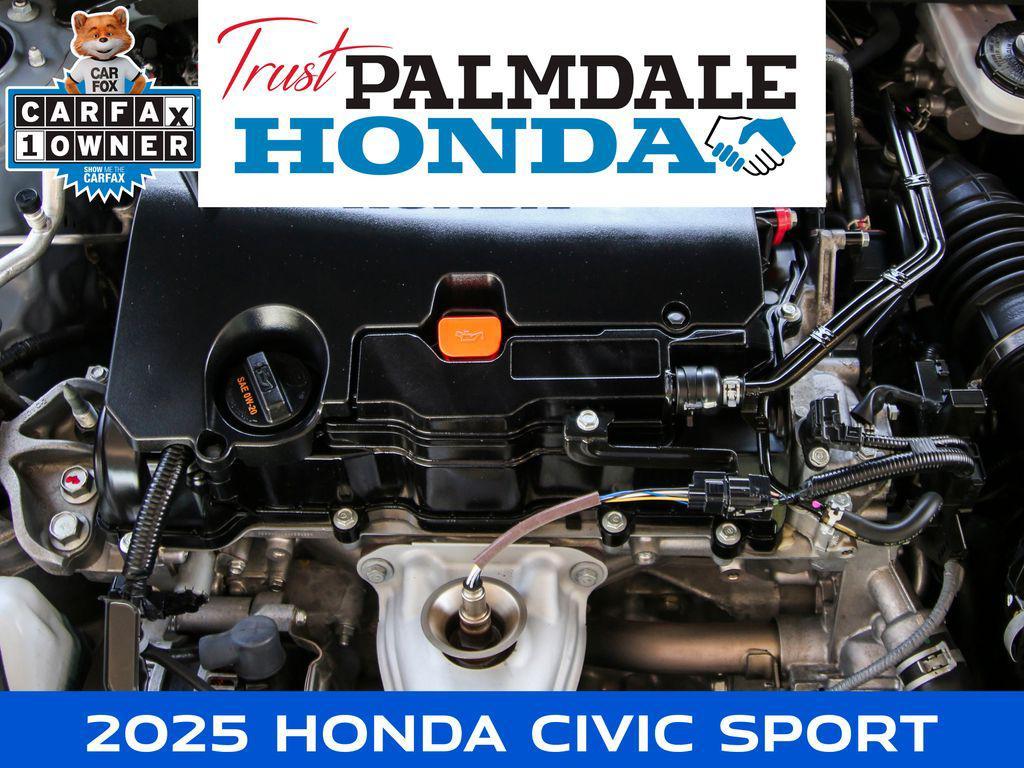 used 2025 Honda Civic car, priced at $25,798