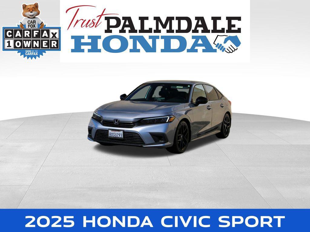 used 2025 Honda Civic car, priced at $25,798
