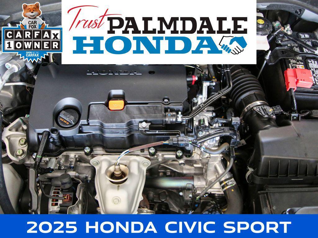 used 2025 Honda Civic car, priced at $25,798