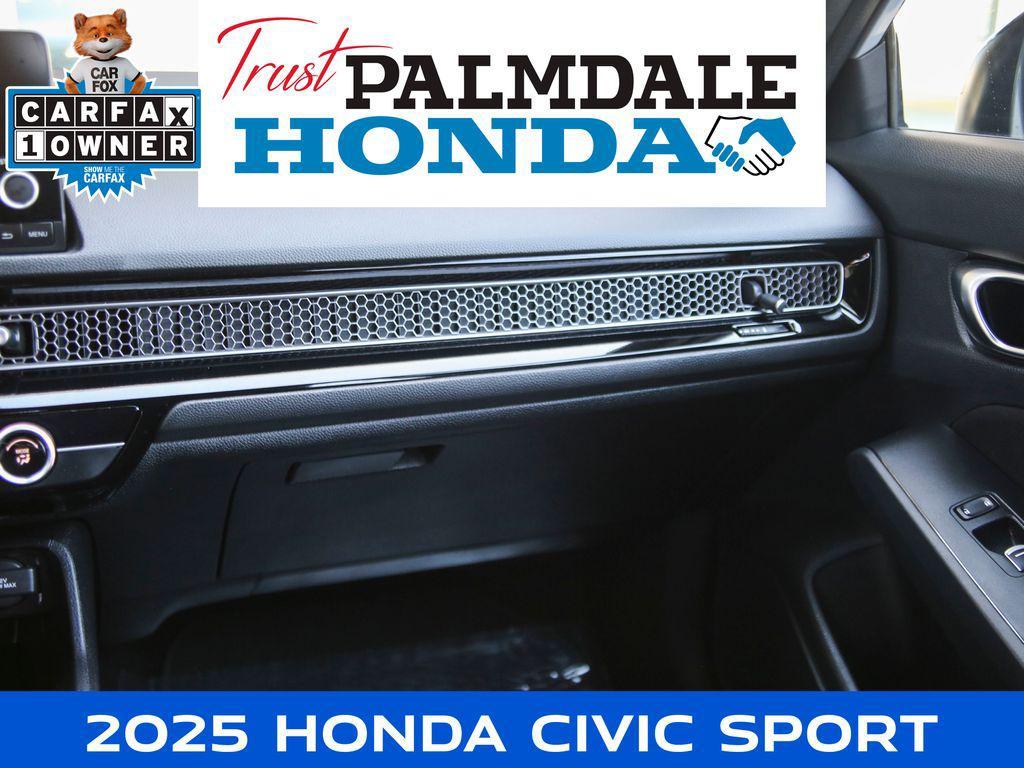 used 2025 Honda Civic car, priced at $25,798