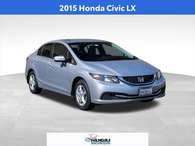 used 2015 Honda Civic car, priced at $10,995