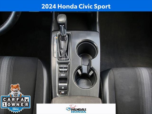 used 2024 Honda Civic car, priced at $23,842