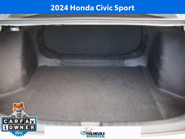 used 2024 Honda Civic car, priced at $23,842