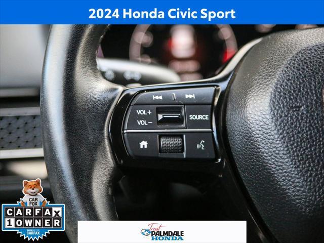 used 2024 Honda Civic car, priced at $23,842