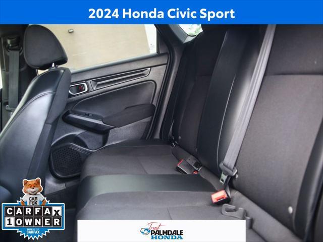 used 2024 Honda Civic car, priced at $23,842