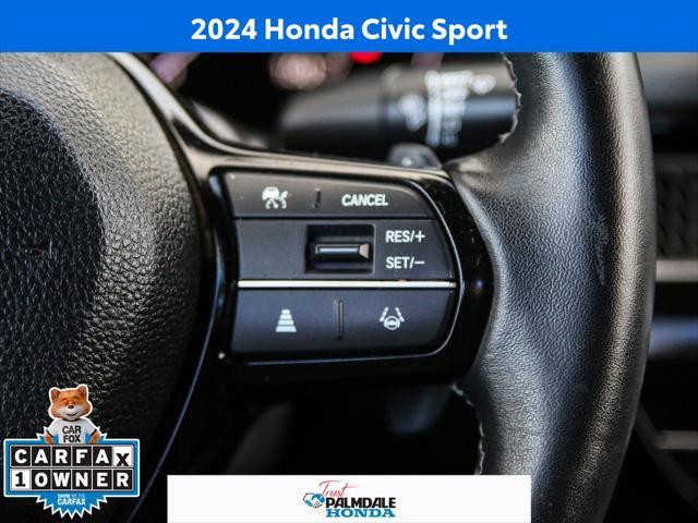 used 2024 Honda Civic car, priced at $23,842