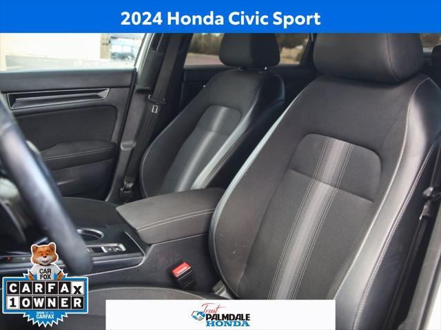 used 2024 Honda Civic car, priced at $23,842