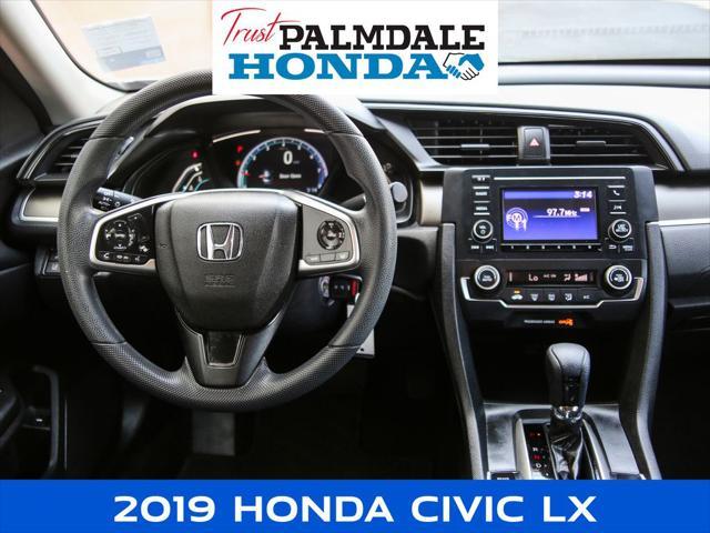 used 2019 Honda Civic car, priced at $19,991