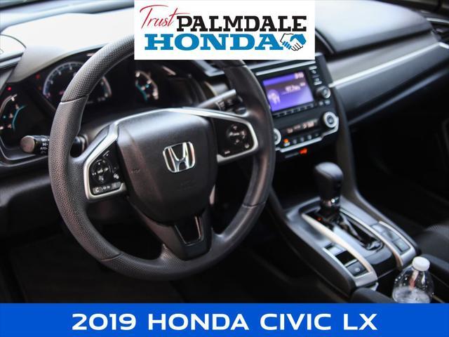 used 2019 Honda Civic car, priced at $19,991