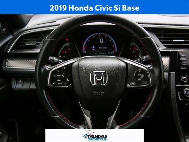 used 2019 Honda Civic Si car, priced at $23,251