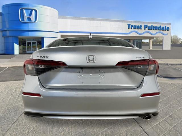 new 2025 Honda Civic car, priced at $27,400