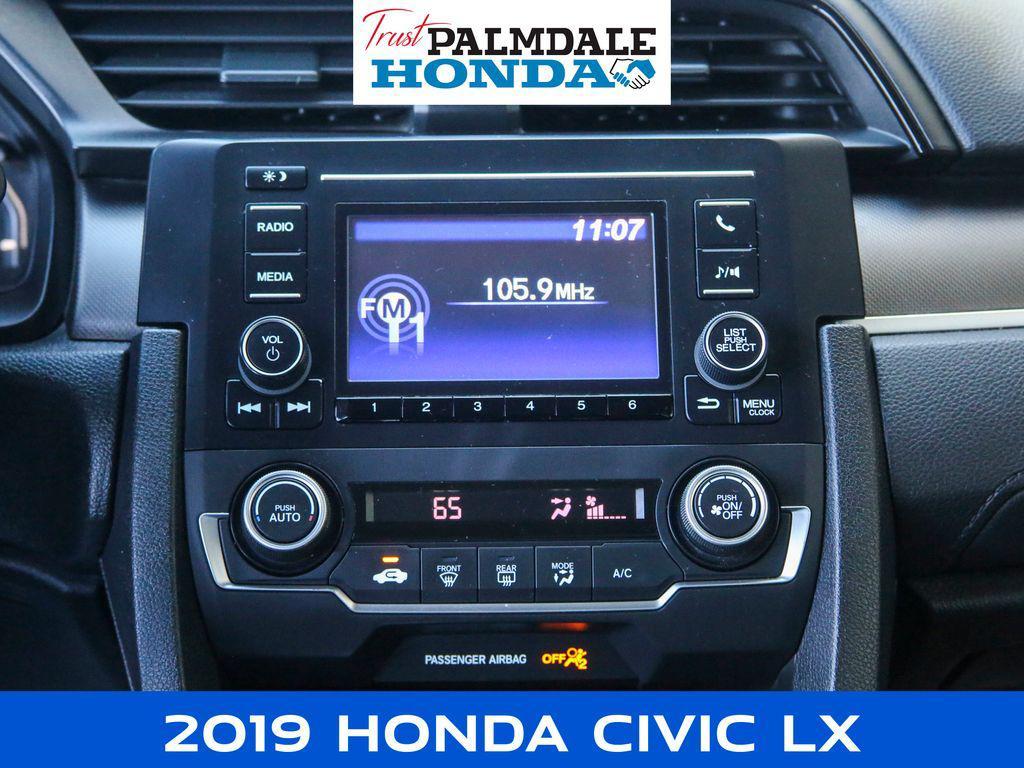 used 2019 Honda Civic car, priced at $17,991