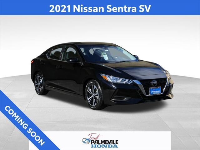 used 2021 Nissan Sentra car, priced at $16,500