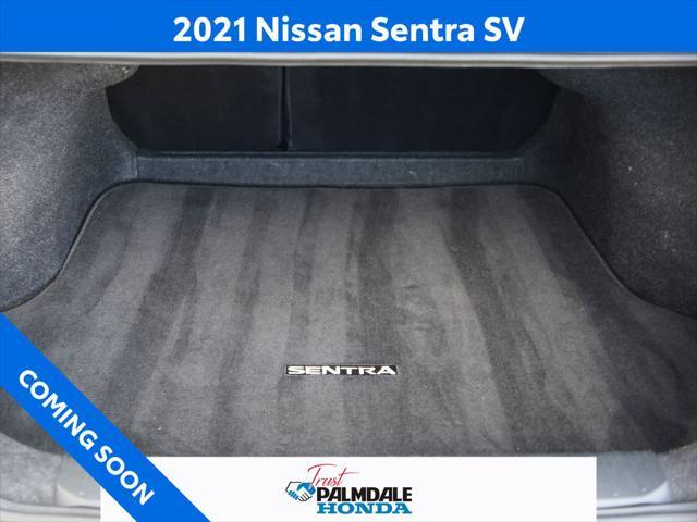 used 2021 Nissan Sentra car, priced at $16,500