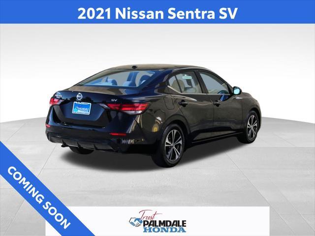 used 2021 Nissan Sentra car, priced at $16,500