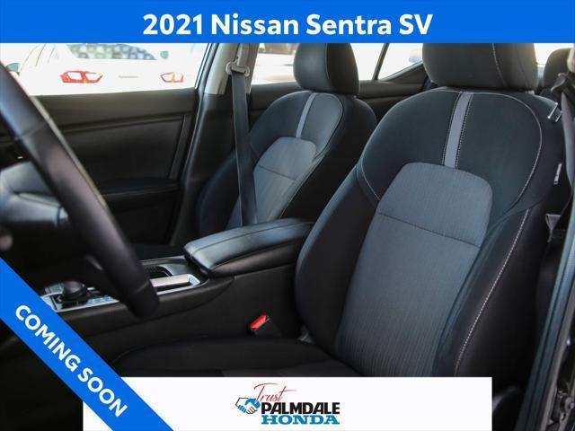 used 2021 Nissan Sentra car, priced at $16,500