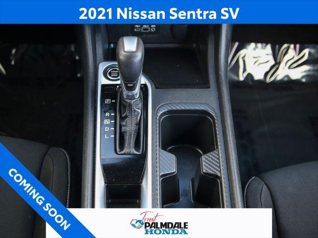 used 2021 Nissan Sentra car, priced at $16,500