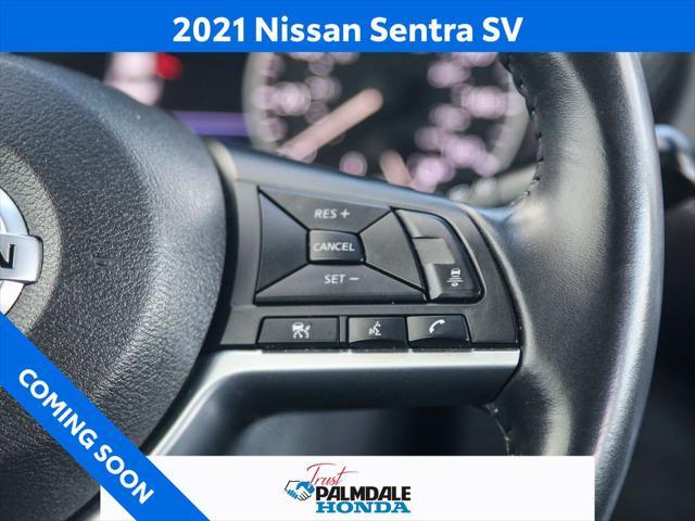 used 2021 Nissan Sentra car, priced at $16,500