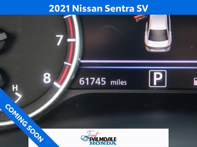 used 2021 Nissan Sentra car, priced at $16,500