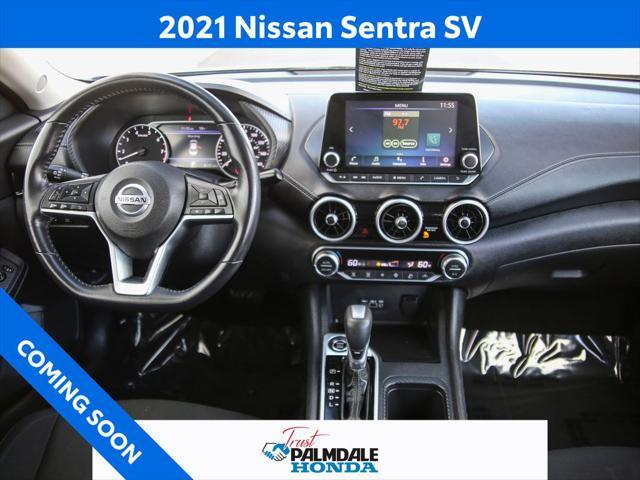 used 2021 Nissan Sentra car, priced at $16,500