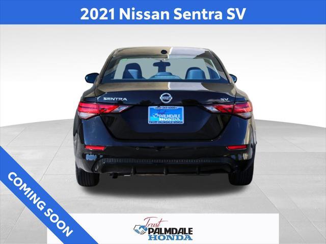 used 2021 Nissan Sentra car, priced at $16,500